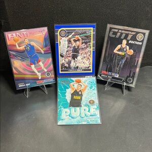 Nikola Jokic Denver Nuggets Basketball Trading Card Lot NBA HOOPS